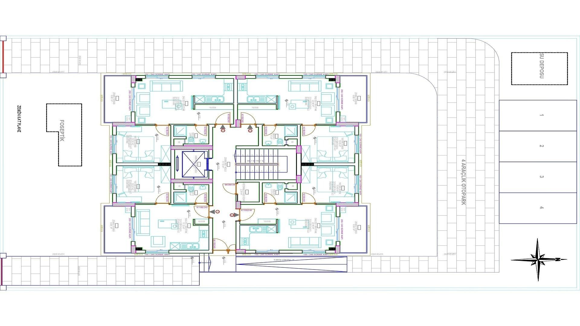 Image du plan d'étage 4
