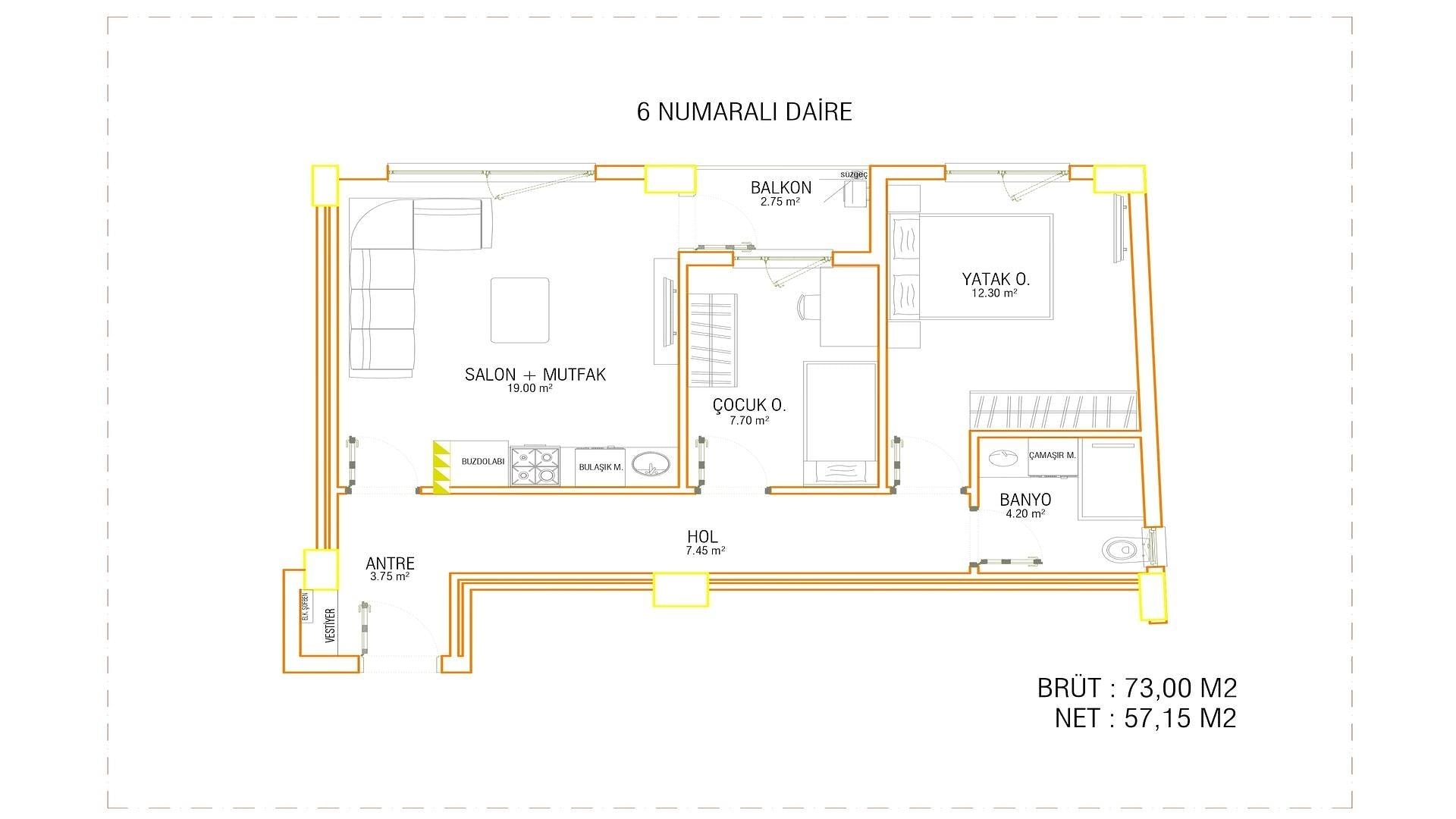 Grundrissdarstellung 5