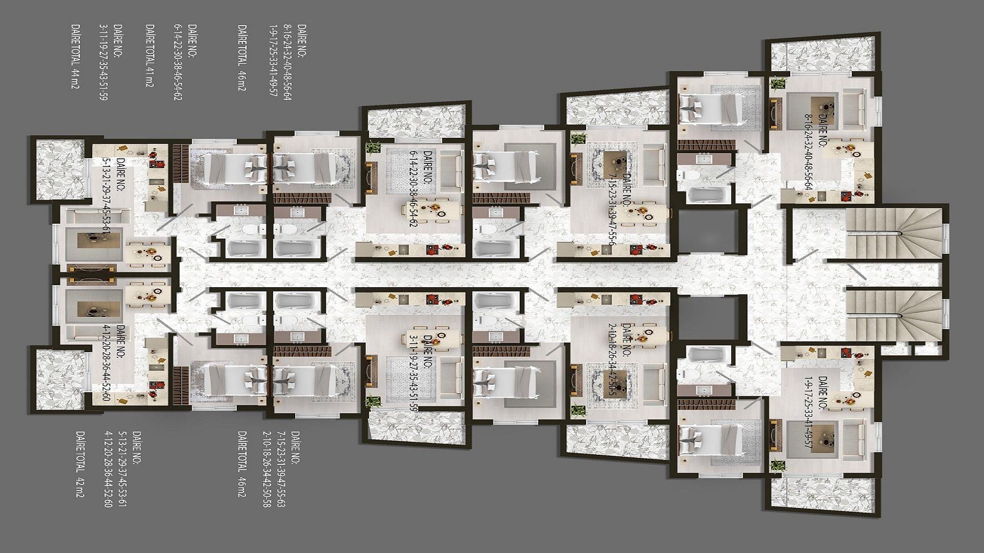 Image du plan d'étage 4
