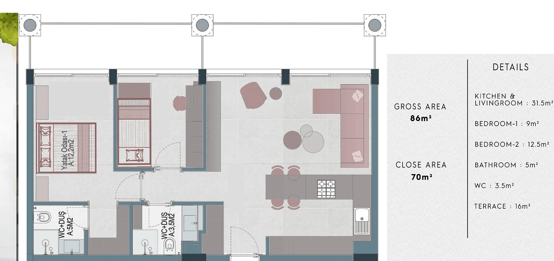 Grundrissdarstellung 3