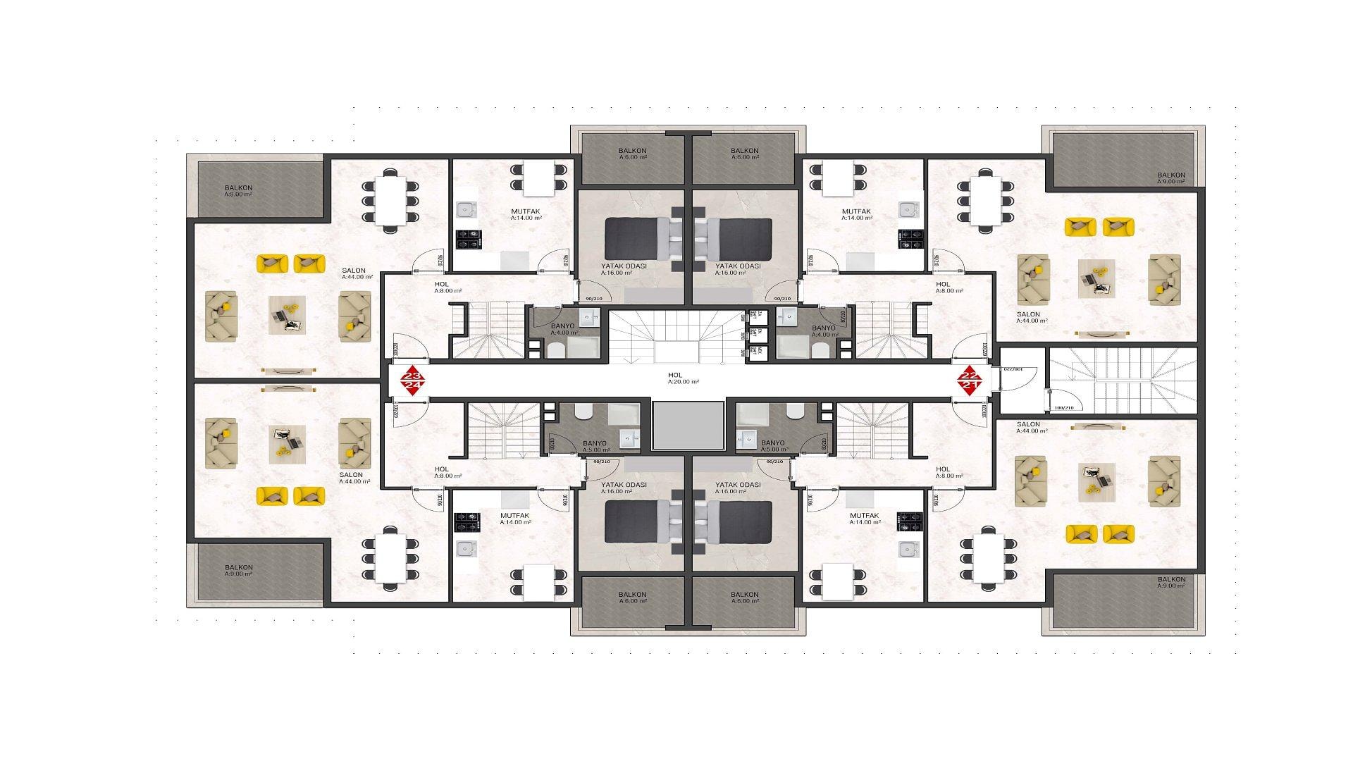 Image du plan d'étage 2