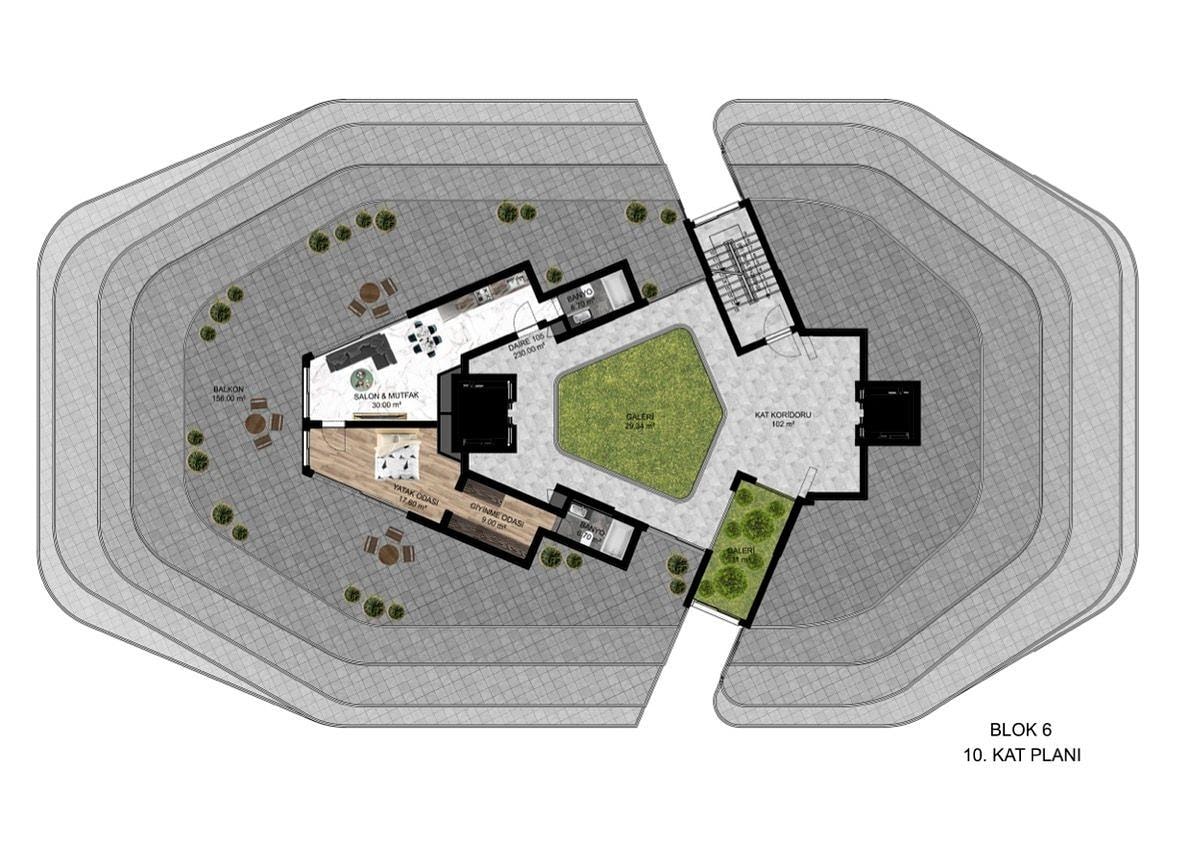 Image du plan d'étage 6