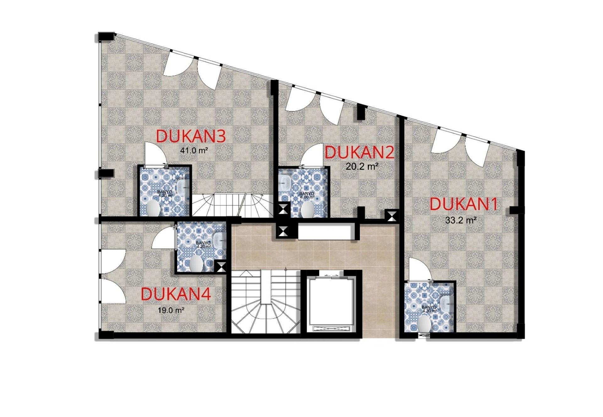 Image du plan d'étage 4
