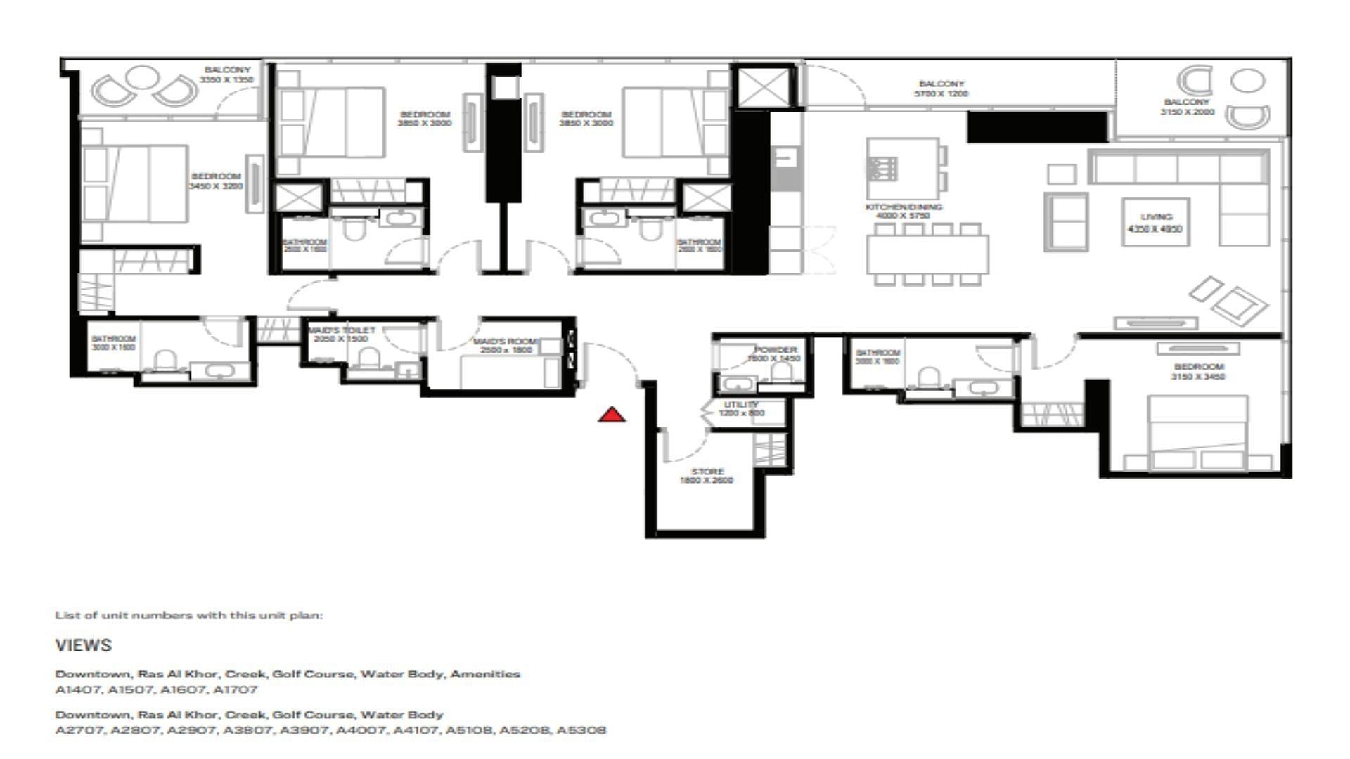 Image du plan d'étage 4