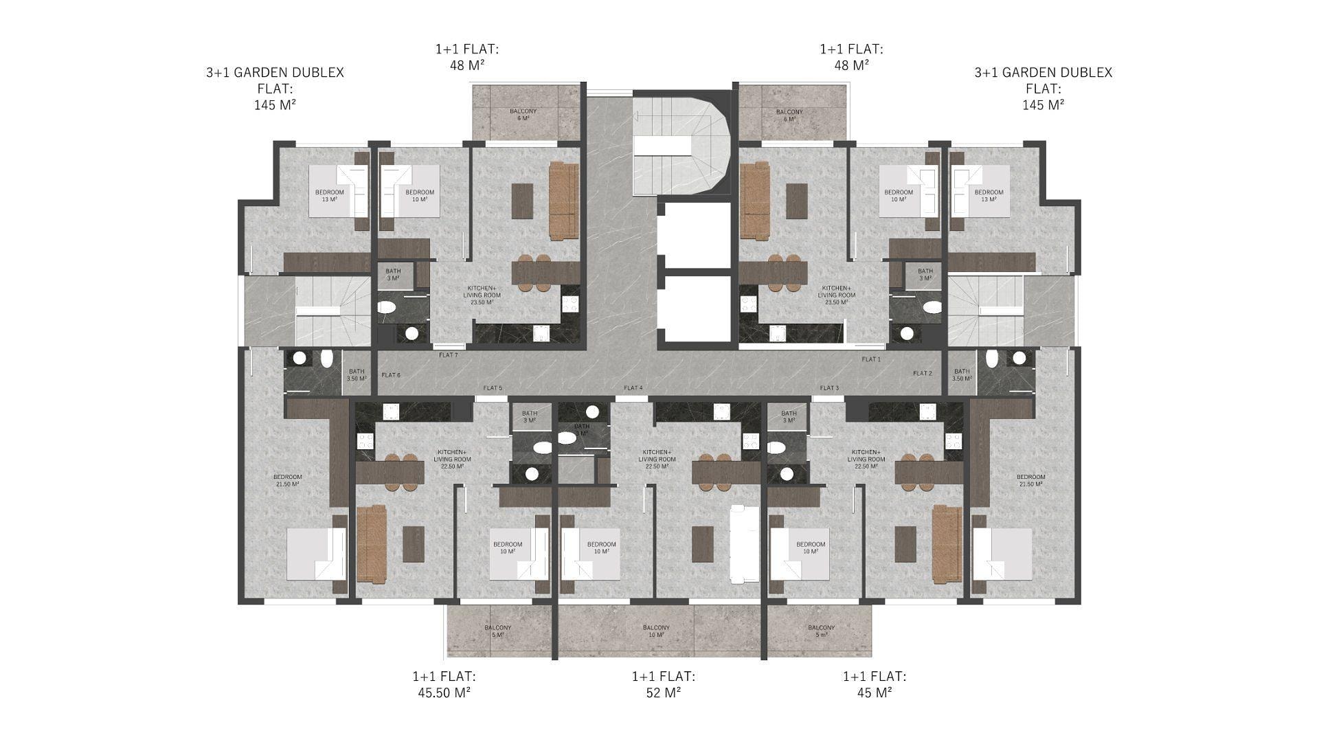 Image du plan d'étage 4