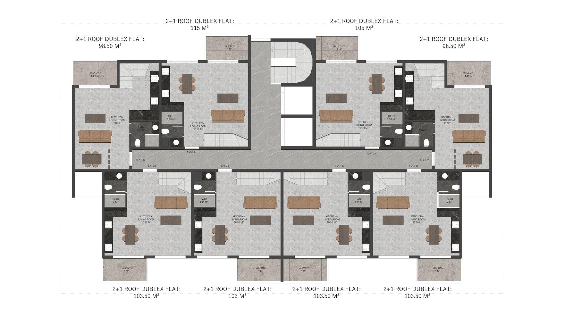 Image du plan d'étage 3