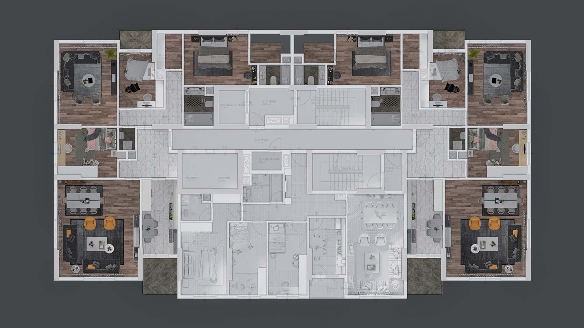 Image du plan d'étage 6