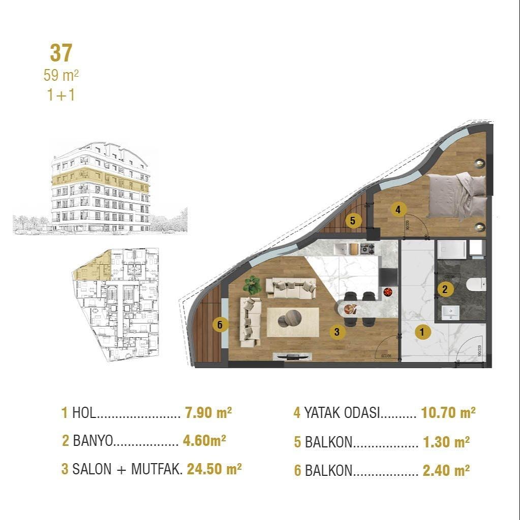 Image du plan d'étage 61