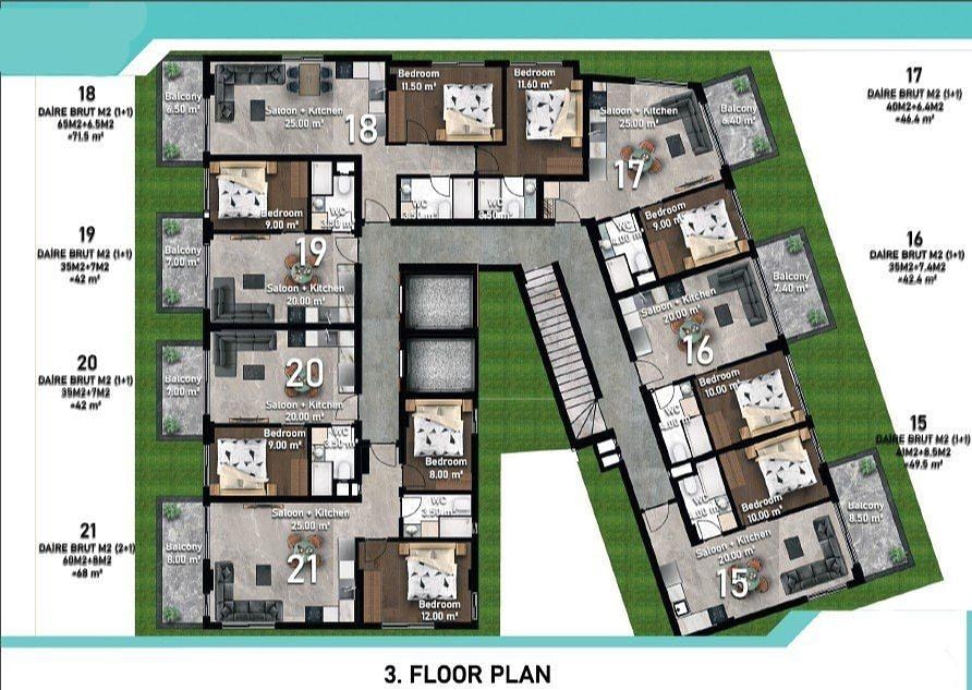 Image du plan d'étage 2
