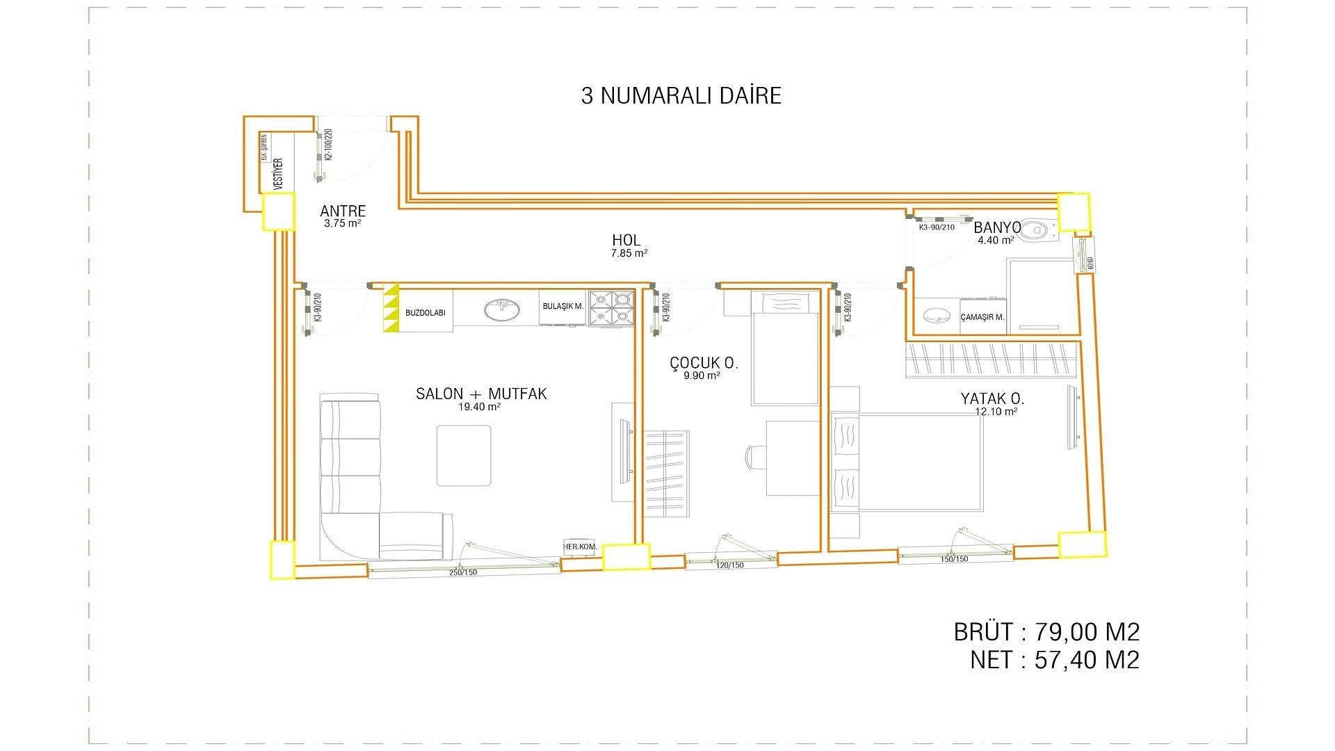 Grundrissdarstellung 3