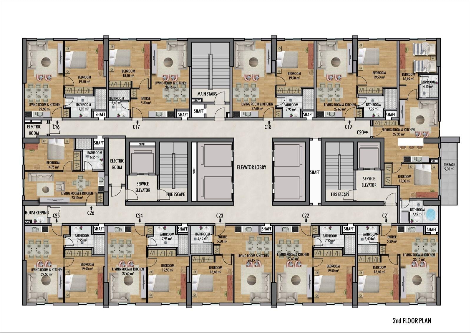 Image du plan d'étage 5