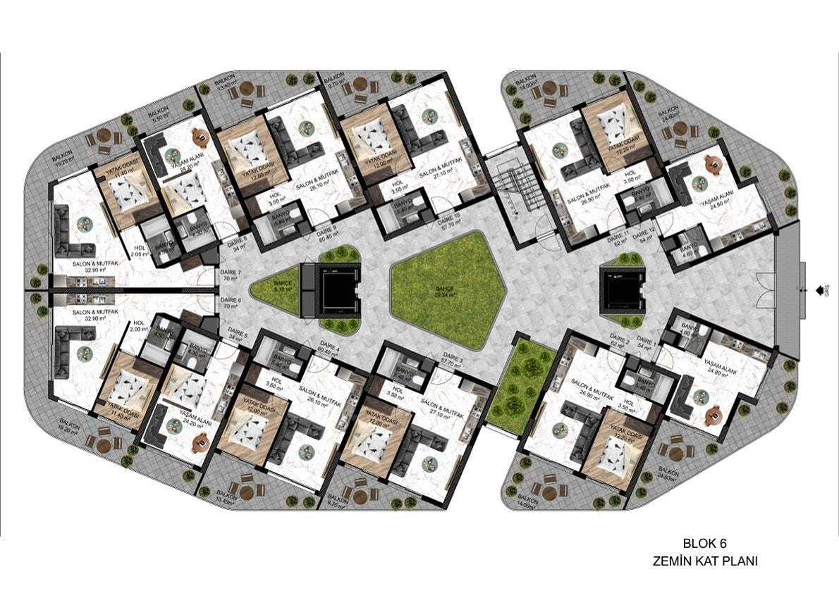Image du plan d'étage 1